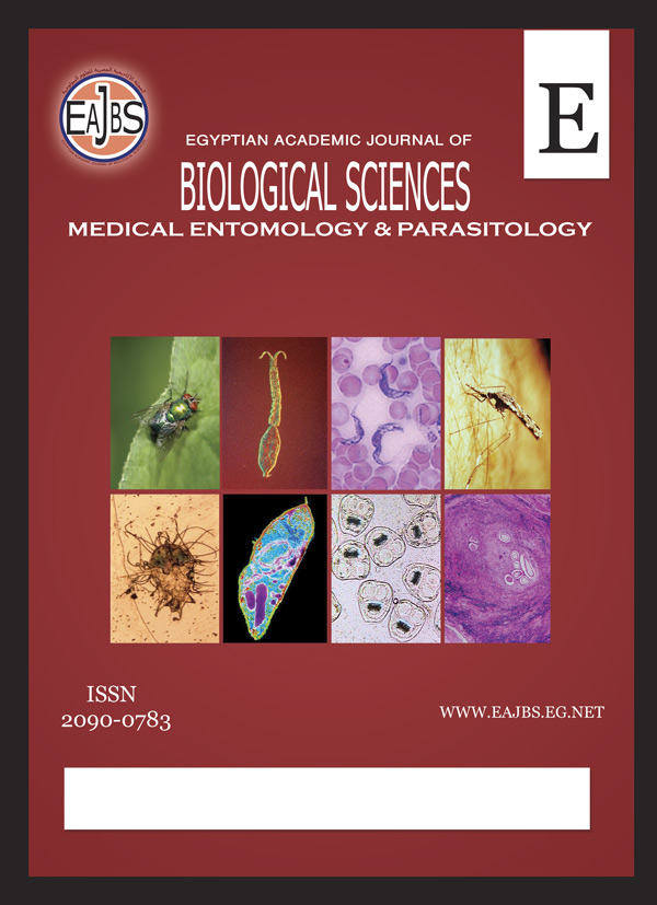 Egyptian Academic Journal of Biological Sciences, E. Medical Entomology & Parasitology